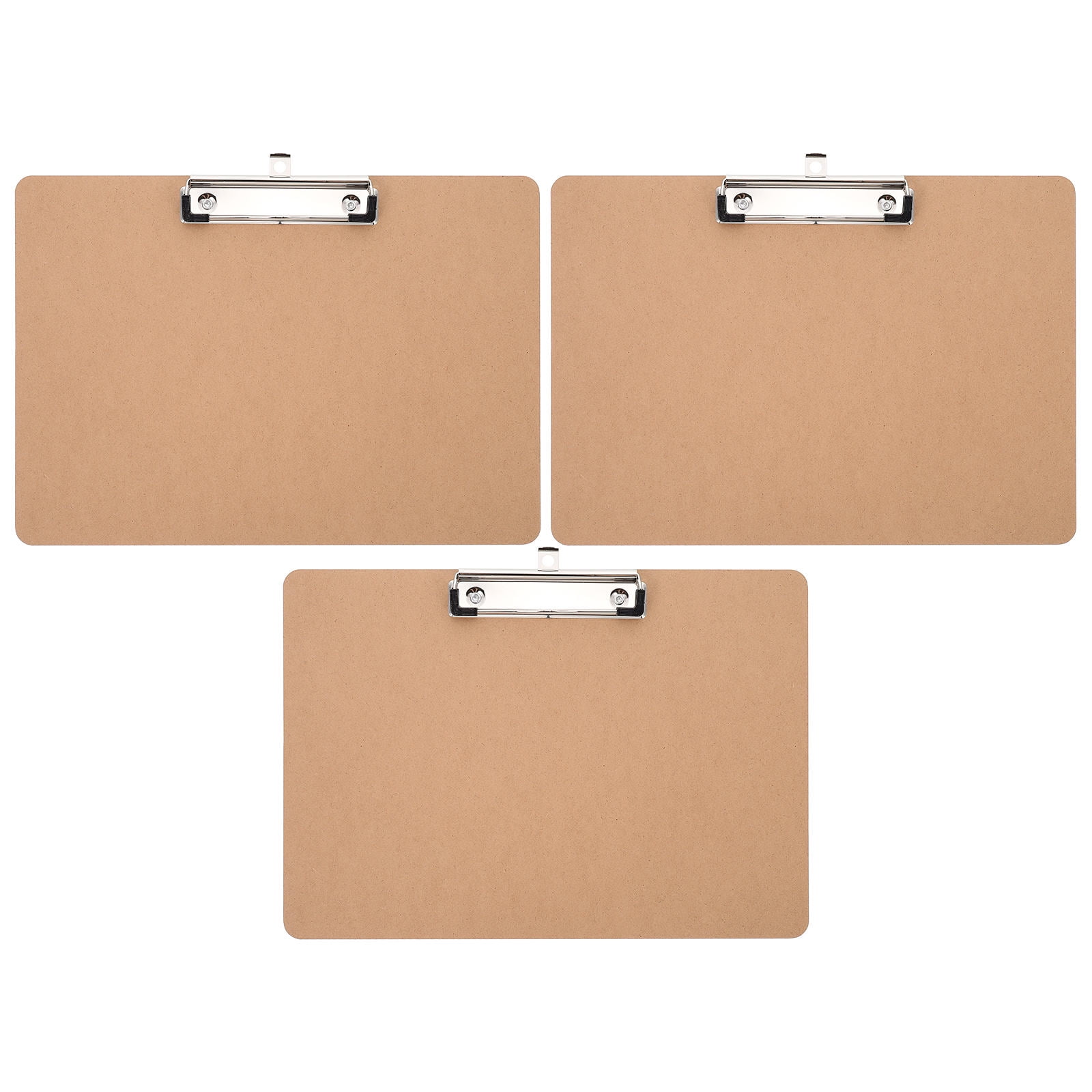 WHAMVOX 3Pcs Nurse Clipboard Portable Document Organizer for Work and School A4 Landscape
