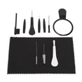 thumbnail image 1 of Sound Sound  Cleaning Brush Multi Functional Reusable Sound Aid Wire Cleaner With Round PU Storage Case, 1 of 8