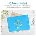 thumbnail image 4 of YSNOOWE 50 Sheets Card Stock For Printer Blue Paperboard For Educational Use, 4 of 4