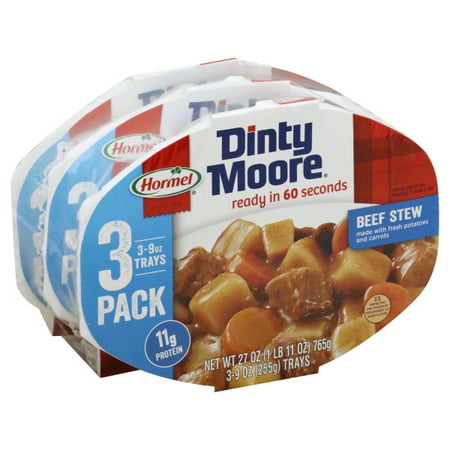 Dinty Moore Beef Stew, 3 - 9 oz trays - Walmart.com