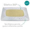thumbnail image 2 of Protector de Cuna (70 x 100) Cubre Colchón Impermeable para Colchón Cuna de bebé, 100% Bambú Transpirable 18 Certificaciones Internacionales by Colchones Dorm, 2 of 5