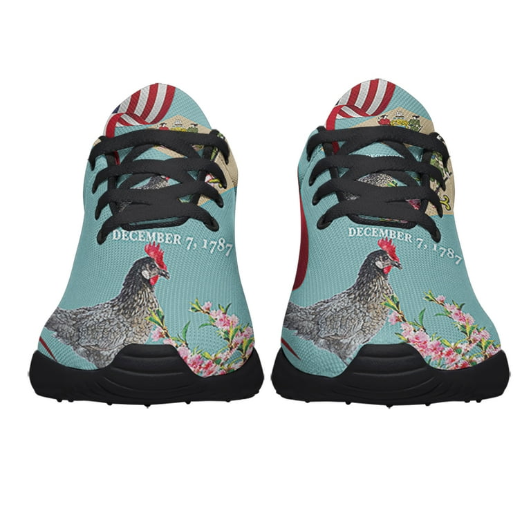 BUMP OF CHICKEN✳You were here✳2015Winter Delaware Stte Peach Blossom Flower and Blue Hen Shoes Sneakers