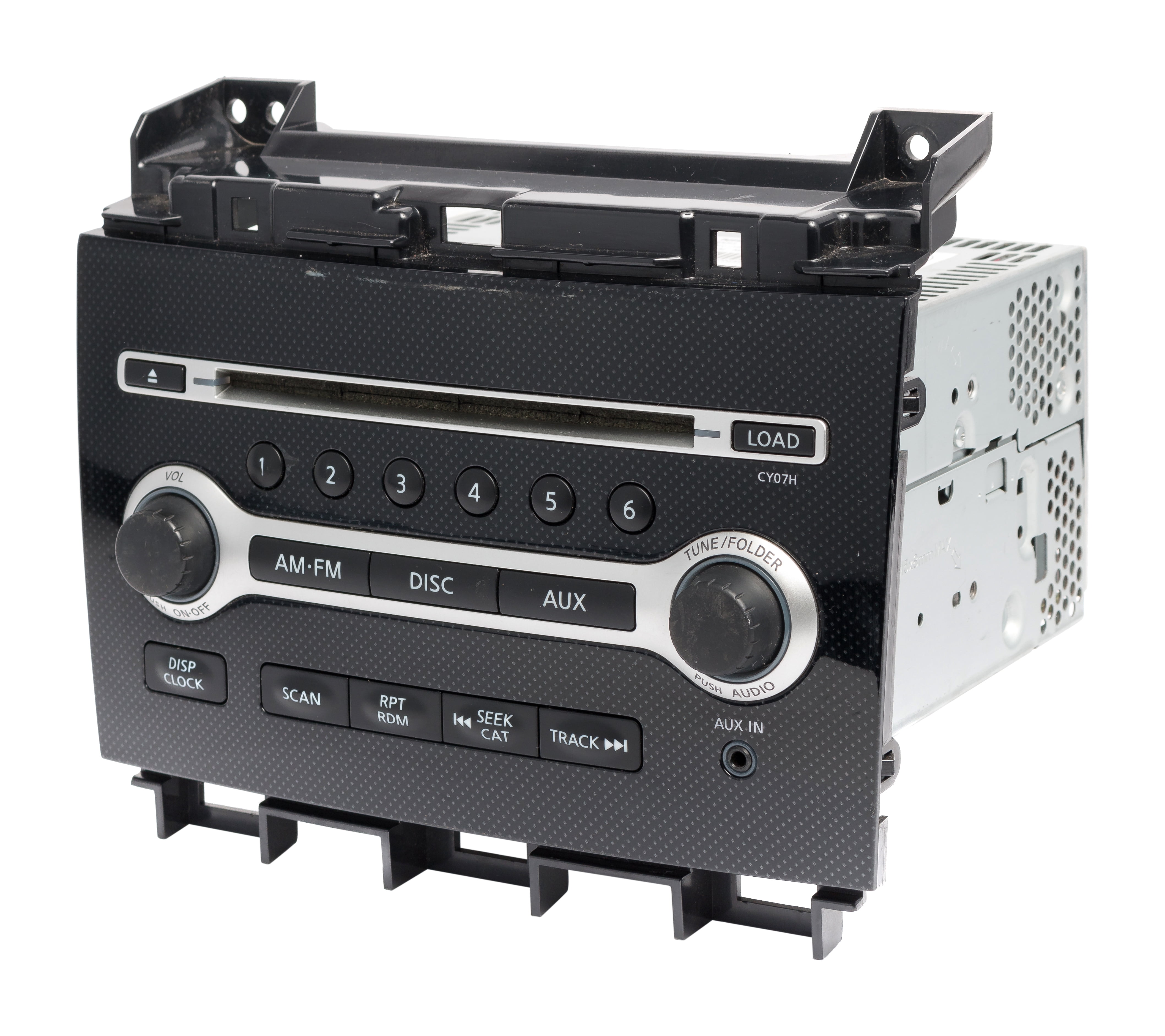 Restored 2011 Nissan Maxima AM FM Radio 6 Disc CD MP3 Player Aux ID 28185ZX75A Face CY07H (Refurbished)