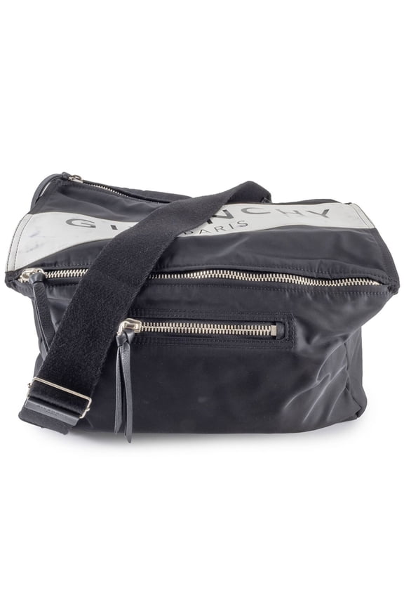 Pre-Owned Givenchy Men's Shoulder Bag Nylon Black Box (Good)