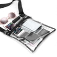 thumbnail image 5 of Transparent Bag Clear Single Shoulder Crossbody Bag Lightweight Travel Shopping Gym Storage Bag For Beach And Daily, 5 of 7