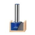 thumbnail image 5 of Unique Bargains 22mm Dia 8mm Shank Bottom Cleaning Router Bit 2 Flutes Carbide Tipped Cutter Uncoated for Woodworking, 5 of 5
