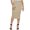 Gold, variant on Calvin Klein Womens Metallic Sweater Skirt Heather Granite XL