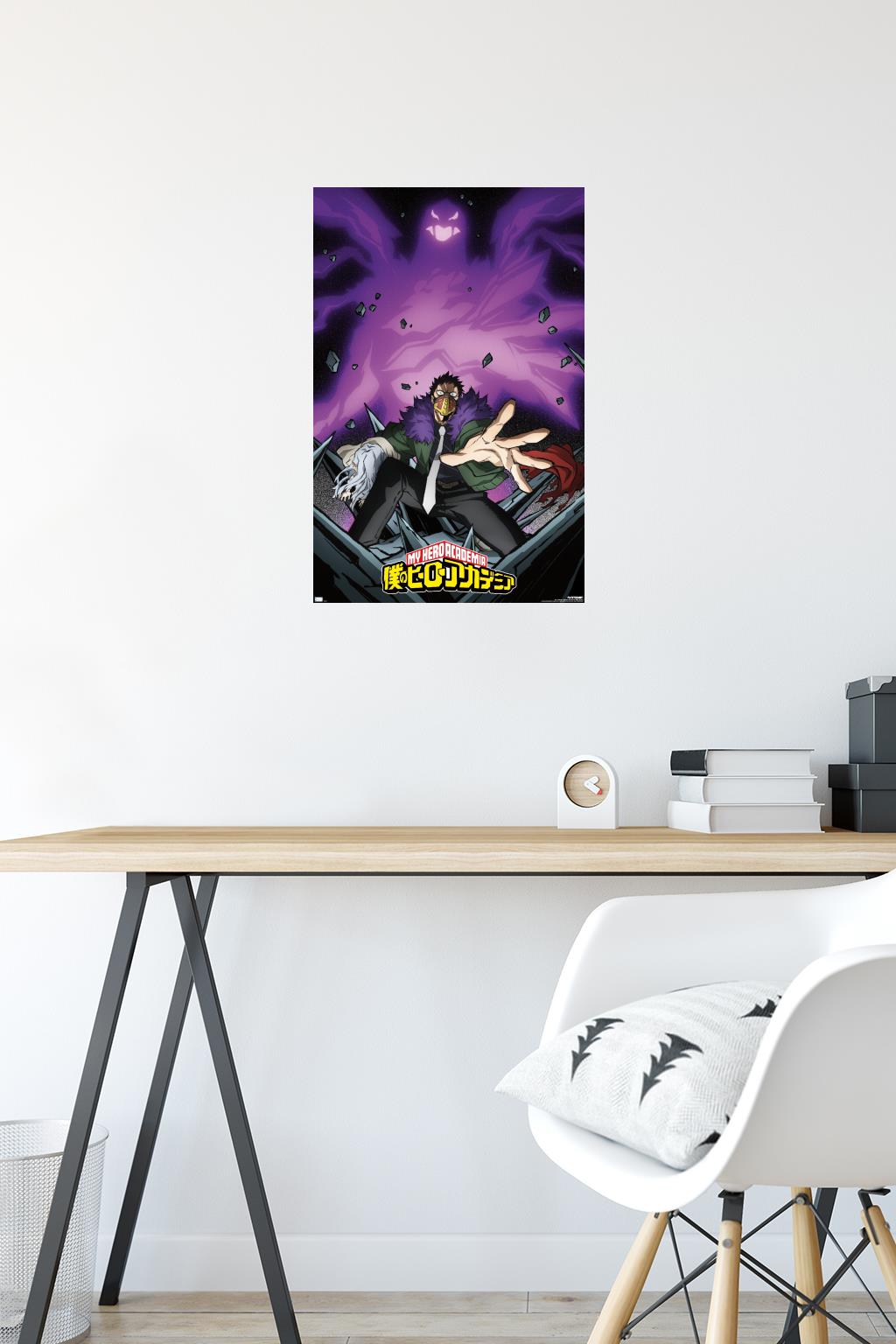 My Hero Academia: Season 4 - Key Art Wall Poster, 14.725 x 22.375, Framed