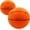 orange, variant on Airless Basketball Set - 2PCS Size  & 3 for Quiet Dribbling, Family Games & Indoor Training