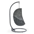 thumbnail image 2 of Ergode Hide Outdoor Patio Swing Chair With Stand - Gray, 2 of 5