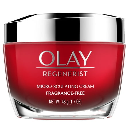- Olay Regenerist Micro-Sculpting Cream Face Moisturizer, Fragrance-Free 1.7 oz