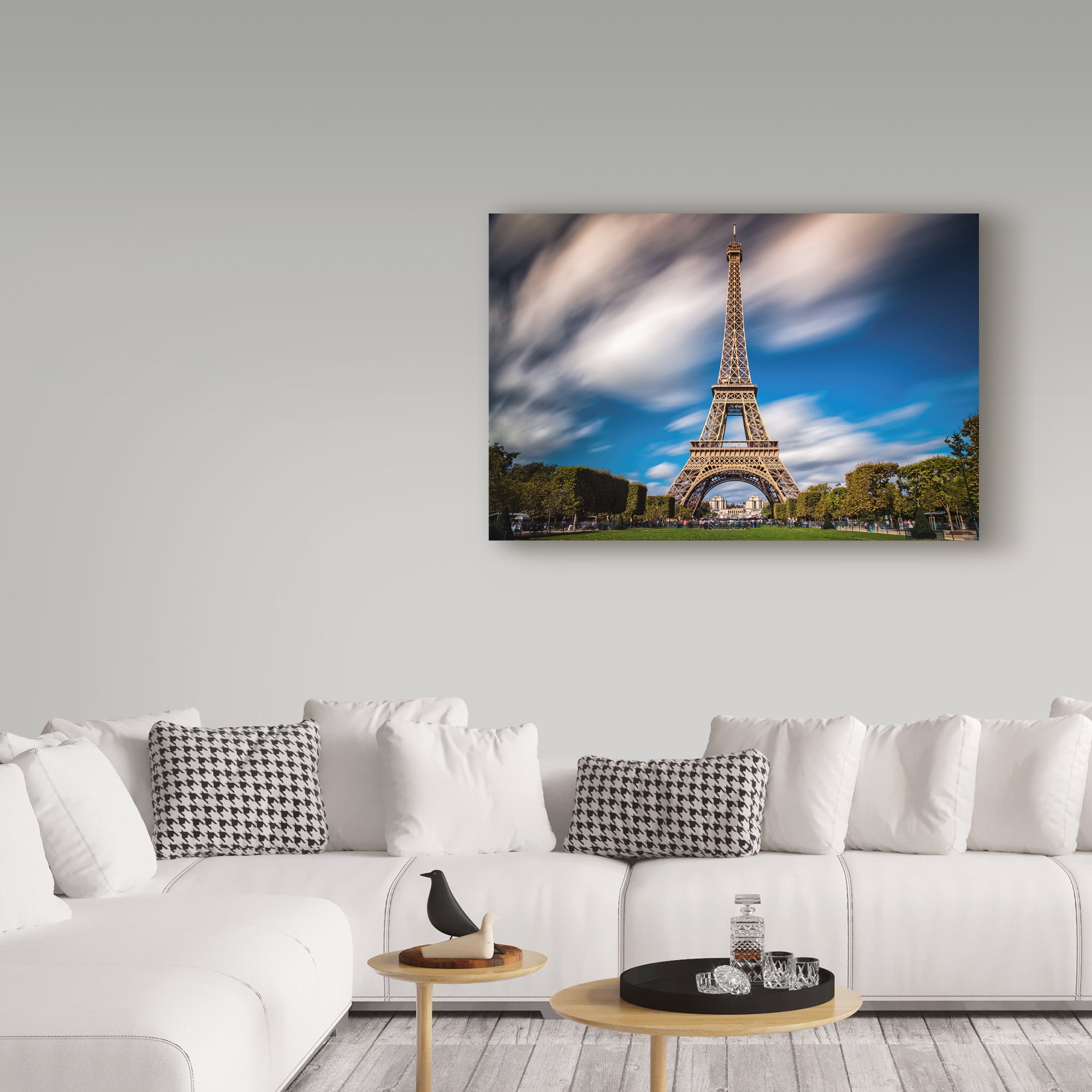 Trademark Fine Art 'Eiffel 5' Canvas Art by Giuseppe Torre
