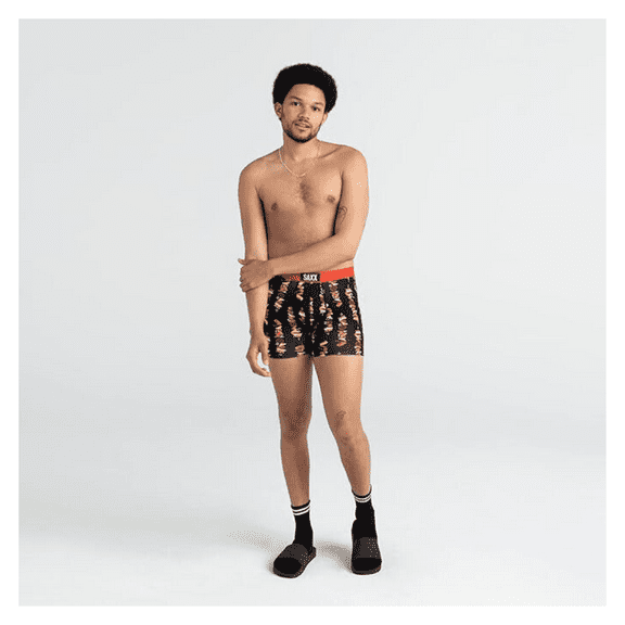 SAXX Mens Underwear VIBE Super 2-Pack Boxer Brief with Built-In Pouch Support