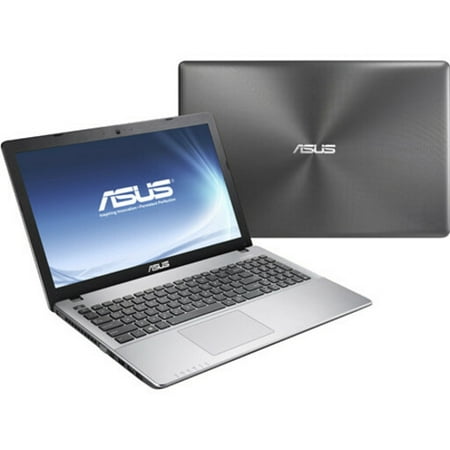 Asus 15.6" Touchscreen Laptop, Intel Core i3 i3-3217U, 4GB RAM, 500GB HD, DVD Writer, Windows 8, Silver Gray, K550CA-DH31T