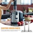 thumbnail image 3 of OULII Plated Silver Stainless Steel Juicer Cutter Holder Compatible with Electric Orange Juicer Accessories, 3 of 6