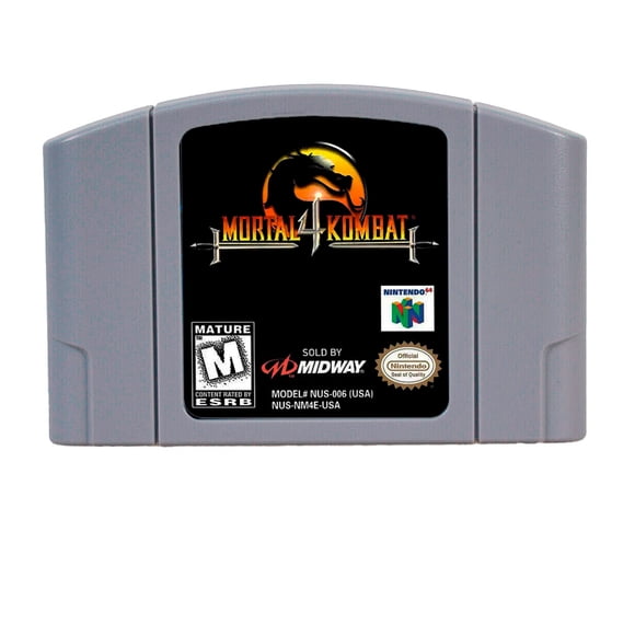 Mortal Kombat 4 N64 Estandar Fisico Nuevo
