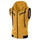 thumbnail image 2 of Chaleco sin mangas con cremallera Sudadera con capucha Chaleco con capucha Sudadera Chaqueta Chaleco Top, 2 of 2