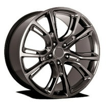 OE Creations Aluminum Rim PR137 20X9in Hyper Silver Dark Finish, 137H-297334