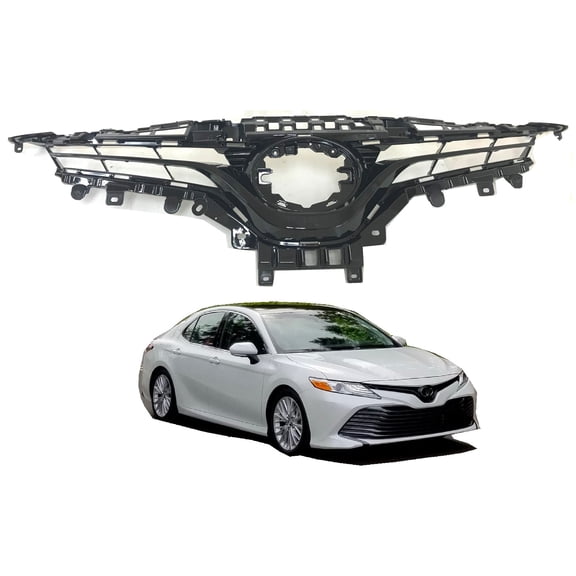 2018 2019 2020 Compatible With Toyota Camry LE XLE Front Bumper Upper Grille