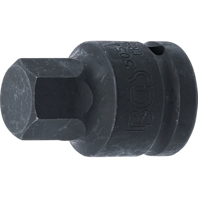 DADO IMPACTO CON PUNTA HEXAGONAL |3/4" | 22 MM | BGS 5054-22
