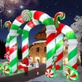 thumbnail image 1 of Arco de Navidad inflable Kalolary de 4 m con luz LED, 1 of 7