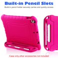 thumbnail image 6 of iPad Air 2 & Air 1st Case for Kids, iPad 6th/5th Generation Case for Kids (9.7-inch, 2018/2017), iPad Pro 9.7 Case w/Bulit-in Screen Protector & Pencil Holder, Shockproof Handle Stand Cover, 6 of 7