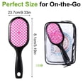 thumbnail image 2 of Abaima 5 Pack Vented Detangling Hair Brush - Detangler Hairbrush with Soft Bristles for No Tangles - Ideal for Wet Dry or Curly Damaged Hair, 2 of 7