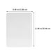 thumbnail image 2 of Pizarras blancas de borrado en seco de doble cara, tablero de escritura reutilizable para estudiantes, profesores, útiles escolares en el aula, 2 uds., 2 of 6