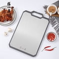 thumbnail image 5 of Zhang Xiao Quan Double-Sided Cutting Board for Kitchen, with 304 Stainless Steel and Plastic for Meat Vegetable Fruit, Clean Large Size Chopping Cutting Board, 5 of 5