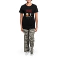 thumbnail image 4 of CafePress - BILLIARDS2 Pajamas - Women's Short Sleeve Print T-Shirt and Pants Dark Cotton Pajama Set, 4 of 7