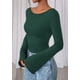 thumbnail image 3 of Remera PRETTYGARDEN Otoño 2025 Crop Top Cuello Barco Manga Campana XS, 3 of 9