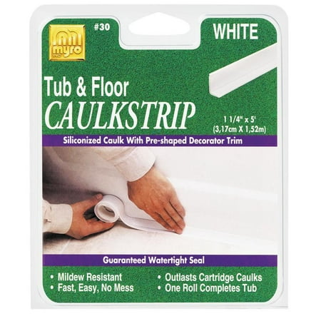 Homax - Caulk Strip - Tub & Floor - White