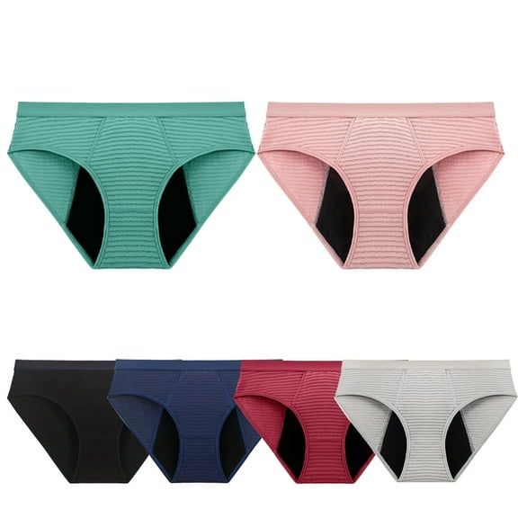 Zoeecloth Leak-Proof Underwear Menstrual Postpartum Underpants Women Girls Bikini Panties S-XXL