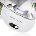 thumbnail image 2 of Cortauñas automático recargable por USB, 3 velocidades, pantalla LCD, compartimento para uñas, bajo nivel de ruido, para bebés, niños y adultos, seguro y ergonómico, 2 of 8