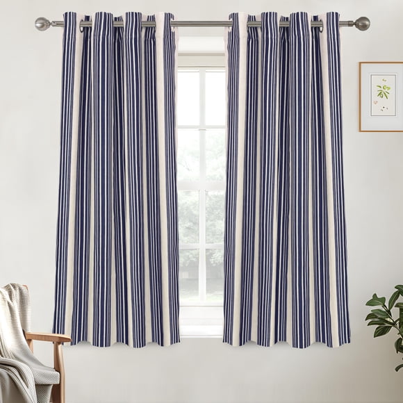 Cortina DriftAway Chris de lino opaca térmica 137 cm