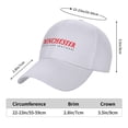 thumbnail image 3 of Winchester-Logo Sandwich Cap Unisex Adjustable Adult Baseball Caps Casquette Hats Flat Cap, 3 of 7