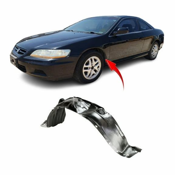 DCP Fender Liner Driver Side for Honda Accord 1998-2002 HO1248106 74151S84A00