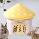 thumbnail image 1 of Escondite de conejillos de Indias, escondite cálido y acogedor con ventana, tienda para mascotas, cama para animales pequeños para descansar, jugar a M, 1 of 8