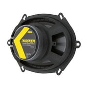 KICKER 48ESC68 - 6x8 inch, 190 Watts Peak, 2-Way Car Speakers, Poly-Blend Cone, 13mm Tweeter, Zero Tweeter Protrusion, Fits Most Vehicles