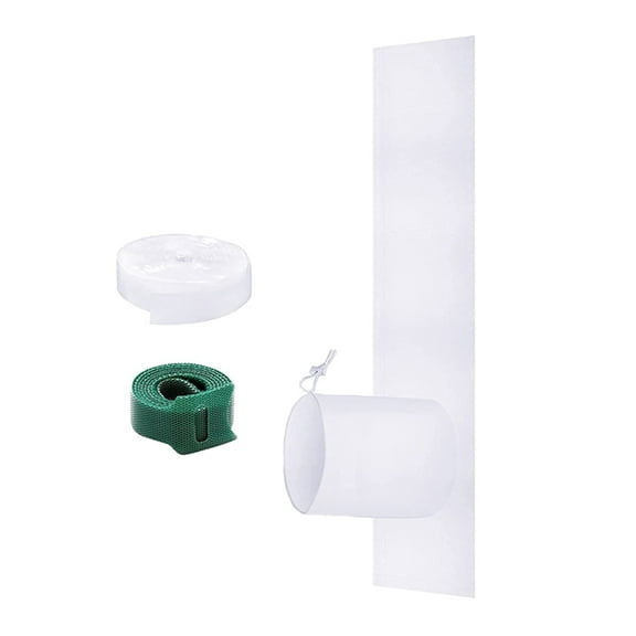 Practical Adjustable Portable Air Conditioner Window Vent Set Sliding Seal Home Accessory for Mobile and Dryer Designs