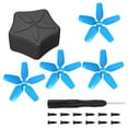thumbnail image 3 of 4Pcs Anti-shock Propeller Set Mini Size Drone Propeller Portable Storage Box with Screws for DJI Avata Drone, 3 of 8