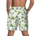 thumbnail image 2 of Lsque Mens Swim Trunks St Patrick's Day3 Pattern - Bathing Suit Compression Liner - Beach Swim Shorts Swimwear - (S-3XL) - Stretch Quick Dry -Small, 2 of 9
