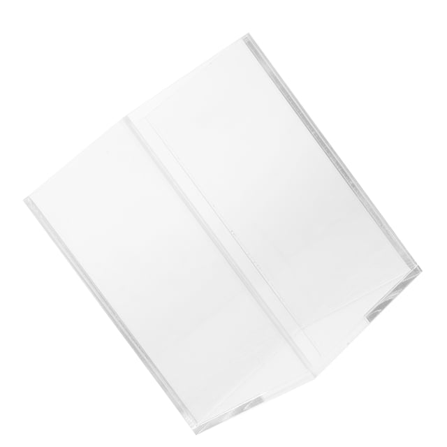 Luxshiny 2Ud Soporte Acrílico Transparente Para Maquillaje Y Oficina Con Almacenamiento Clasificado Y Compacto