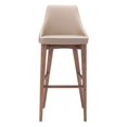 thumbnail image 3 of ZUO Chaise de Bar Moor Beige, 3 of 4