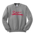 thumbnail image 2 of Wild Bobby, SRT Silhouette Street Racing Viper, Cars and Trucks, Unisex Crewneck Graphic Sweatshirt, Heather Grey, 3X-Large, 2 of 4