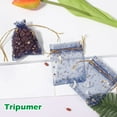 thumbnail image 5 of Tripumer 100 Pcs Moon Star Organza Bags Jewelry Candy Bags Organza Favor Bags Gift Pouch with Drawstring Little Mesh Candy Gift Pouches for Party Jewelry Festival Navy Blue, 5 of 7