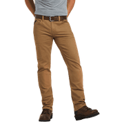 Ariat Rebar M7 Slim DuraStretch Made Tough Straight-Leg Pants for Men - Field Khaki - 32x34