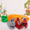 thumbnail image 1 of Black Friday TIMIFIS Toys Cars Unzip Rabbit Doll Toy 3 Rabbits In Carrot Bag Carrot Bag Rabbit Doll Set Decoration Easter Cartoon Doll Decoration Gift Kids Christmas Gifts, 1 of 2