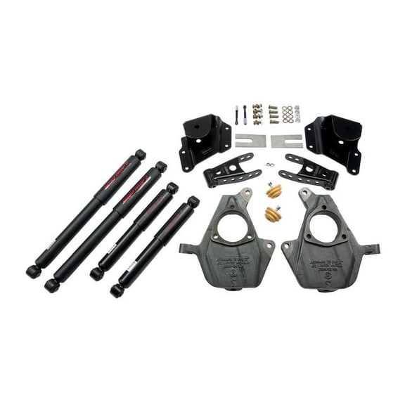 Belltech 946Nd Lowering Kits Front And Rear Complete Kit W/ Nitro Drop 2 Shocks Fits select: 2005-2006 CHEVROLET SILVERADO K1500, 2007 CHEVROLET SILVERADO K1500 CLASSIC