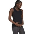 thumbnail image 6 of adidas Women's Aeroready Designed 2 Move Sport Tank Top (Maternity) Medium Black/White, 6 of 6
